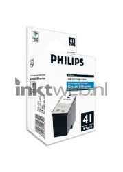 Philips PFA 541 zwart Front box