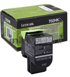 Lexmark 70C2HKE zwart Combined box and product