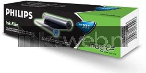 Philips PFA 331 inktfilm zwart Front box