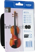Brother LC-127XL 2-pack (MHD 2024) zwart