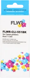 FLWR Canon CLI-551XL zwart Front box