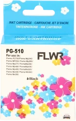 FLWR Canon PG-510 zwart Front box