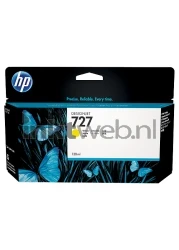 HP 727 Dubblepack geel Front box