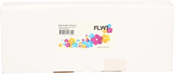 FLWR Dymo  99014 10-Pack 54 mm x 101 mm  wit Front box