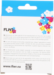 FLWR Brother LC-125XLY geel Back box