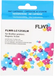 FLWR Brother LC-125XLM magenta Front box