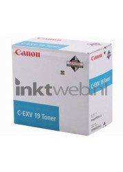 Canon C-EXV 19 cyaan Front box