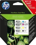 HP 932XL / 933XL Multipack zwart en kleur