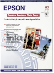 Epson  S041334 fotopapier Halfglanzend | A3 | 251 gr/m² 20 stuks Front box