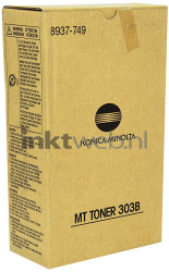 Konica Minolta 303B zwart Combined box and product
