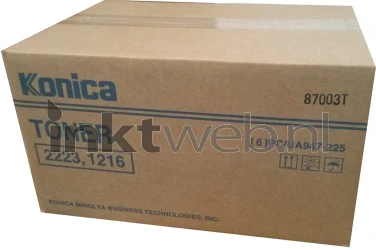 Konica Minolta 2223 zwart Front box