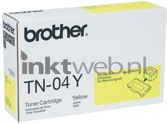 Brother TN-04Y geel Front box