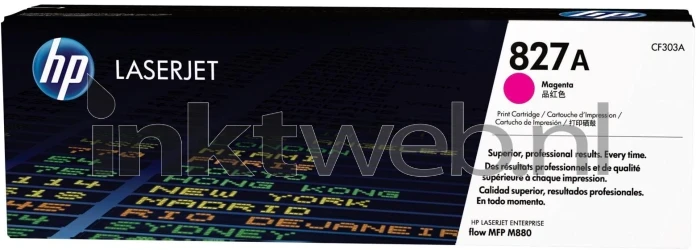 HP 827A magenta Front box