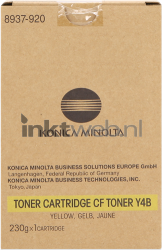 Konica Minolta CF 2002, 3102 geel Front box