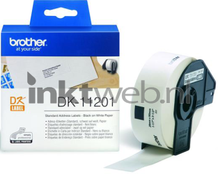 Brother  DK-11201 90 mm x 29 mm  wit DK11201