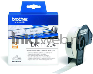 Brother  DK-11204 17 mm x 54 mm  wit Combined box and product