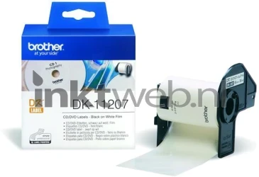 Brother  DK-11207 58 mm x 58 mm  wit Combined box and product