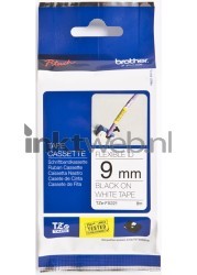 Brother  TZE-FX221 flexible tape zwart op wit breedte 9 mm Front box