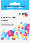 FLWR Brother LC-123 magenta