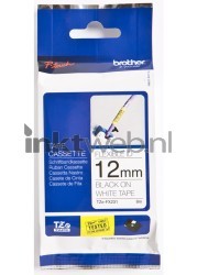 Brother  TZE-FX231 flexible tape zwart op wit breedte 12 mm Front box