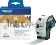 Brother  DK-11221 23 mm x 23 mm  wit