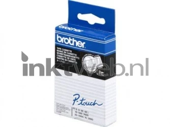 Brother  TC-195 wit op transparant breedte 9 mm Front box