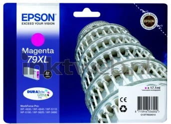 Epson 79XL magenta Front box