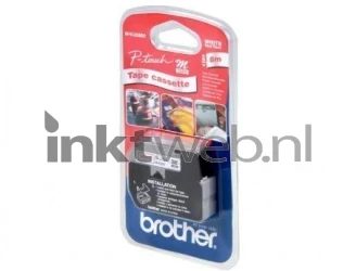 Brother  TMK222BZ wit op rood breedte 9 mm Front box