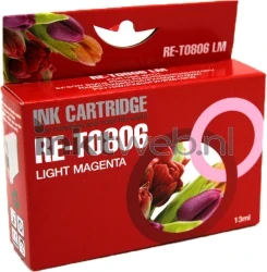 Huismerk Epson T0806 licht magenta Front box