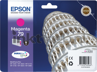 Epson T79 magenta Front box