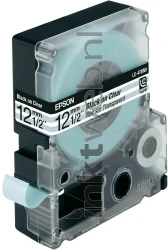 Epson  LC-4TBN9 zwart op transparant breedte 12 mm Product only