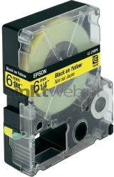 Epson  LC-2YBP9 zwart op geel breedte 6 mm Product only