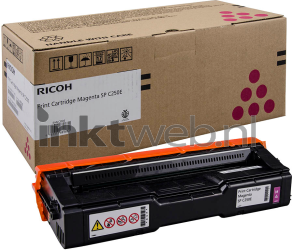Ricoh 407545 magenta Combined box and product