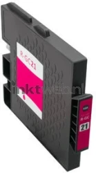 Huismerk Ricoh GC-21M magenta Front box