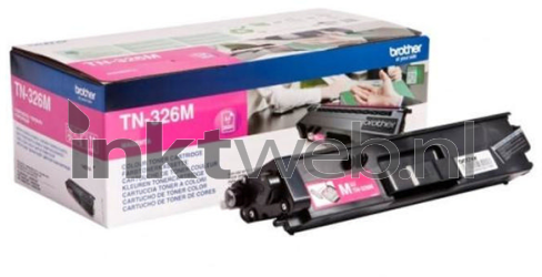 Brother TN-326M magenta Combined box and product