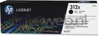 HP 312X (Sticker resten afkomstig van 2-pack) zwart