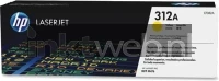 HP 312A (Sticker resten) geel