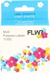 FLWR Dymo  11353 13 mm x 25 mm  wit