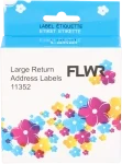 FLWR Dymo  11352 25 mm x 54 mm  wit