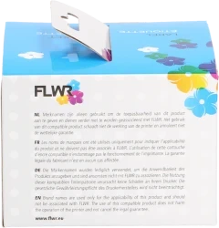 FLWR Dymo  11354 Multi functionele labels 57 mm x 32 mm  wit Back box