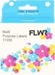 FLWR Dymo  11355 Multi functionele labels 51 mm x   wit