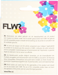 FLWR Dymo  11355 Multi functionele labels  x 51 mm  wit Back box