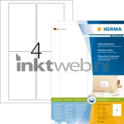 Herma 4472 78,7x139,7 MM Front box