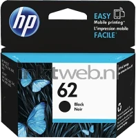 HP 62 (Zonder verpakking) zwart