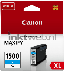 Canon PGI-1500XL cyaan Front box