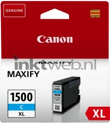 Canon PGI-1500XL cyaan Front box