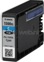 Canon PGI-1500XL (Sticker resten) cyaan