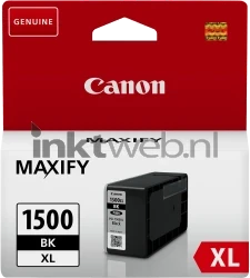 Canon PGI-1500XL zwart Front box