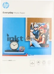 HP  Everyday fotopapier 25 vel Glans | A4 | 200 gr/m² 1 stuks Front box