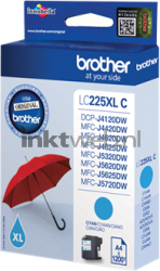 Brother LC-225XLC cyaan LC225XLC